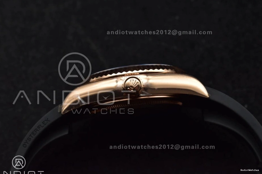 336235 RG A23J Edition 1:1 Sky-Dweller Best (Gain 1097 Weight) Strap Dial Grey FlexibleFit on Oyster-flex ZF 0804